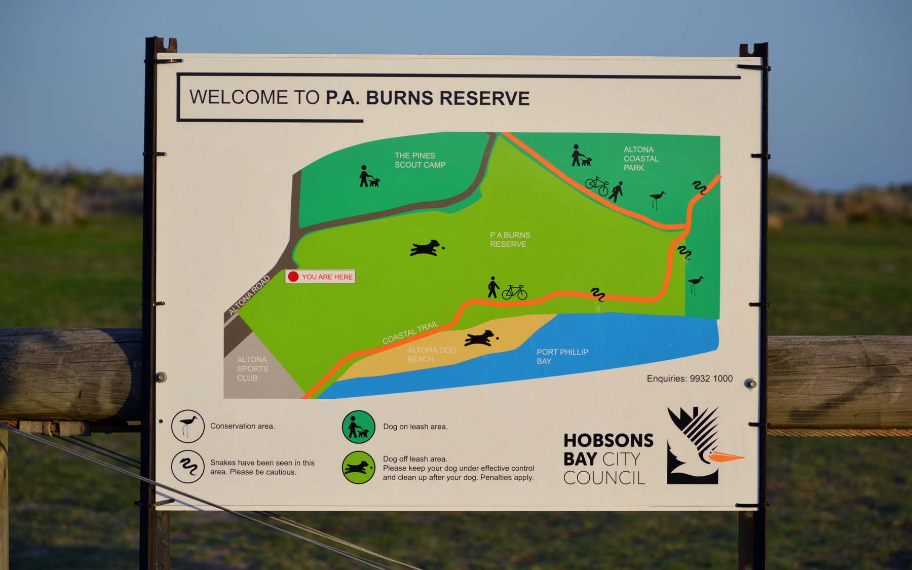 P A Burns Reserve, Altona - Dog Park and Beach